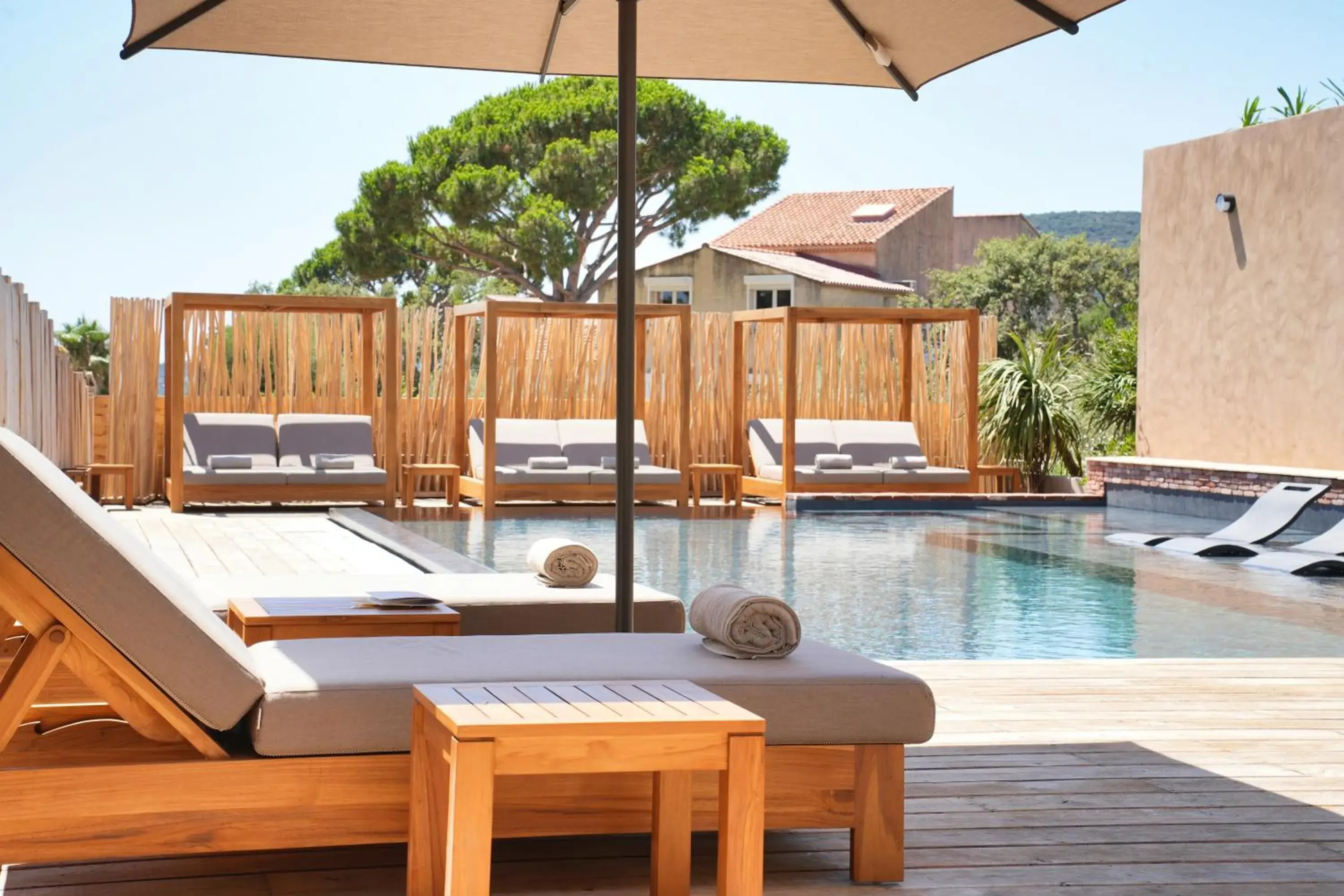 Swimming pool in Les Regalia Hôtel & Spa